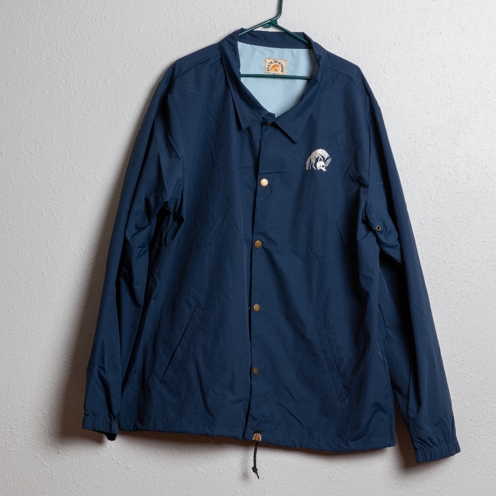 State of Ethos Embroidered Coaches Jacket 3XL